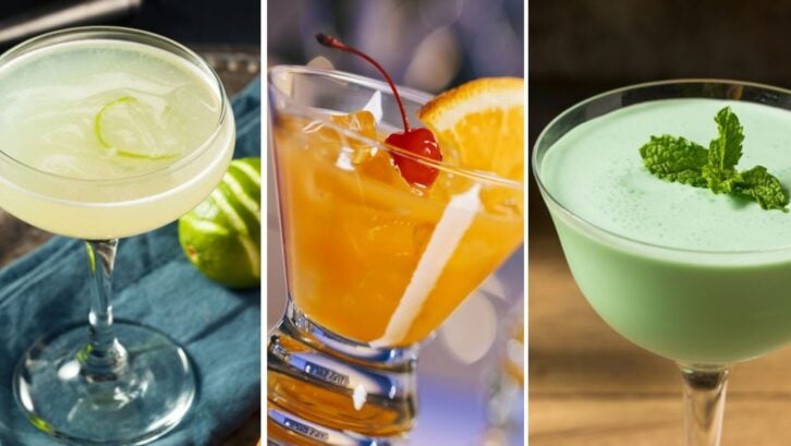 Old school cocktails