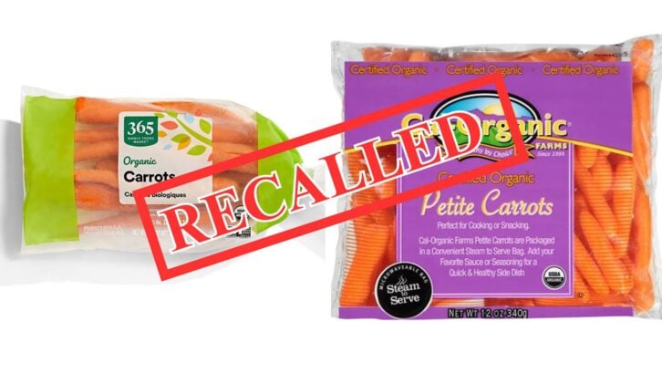 Organic Carrot Recall