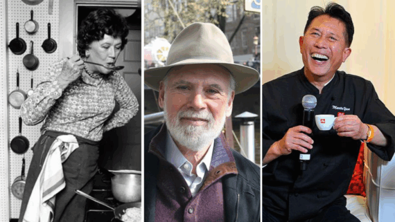 PBS Cooking Shows We Want Back; Julia Child's The French Chef; Burt Wolf's A Taste for Travel; Martin Yan's Yan Can Cook
