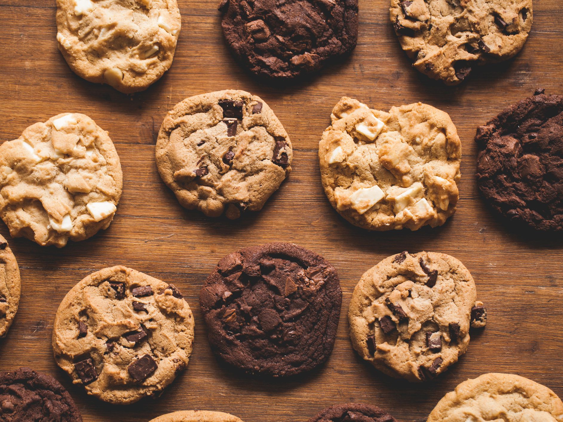 Baking cookies