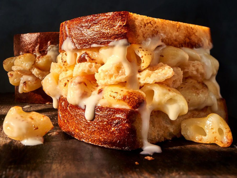 Panera Grilled Mac and Cheese Sandwich