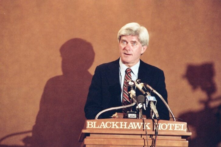 Phil Donahue Davenport, Iowa - October, 1981