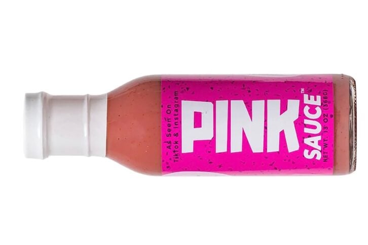 Bottle of Pink Sauce