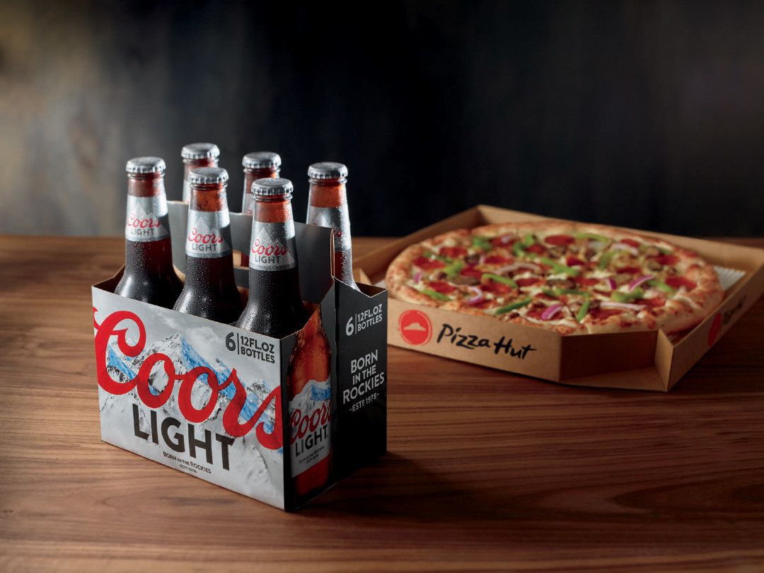 Pizza hut beer