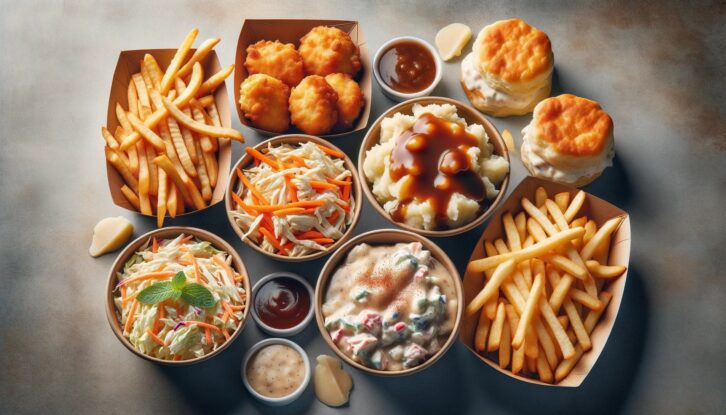 AI-generated photo of Popeyes sides