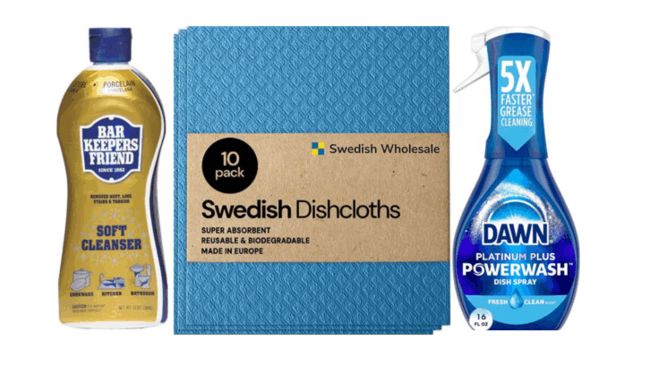 20 Wallet-Friendly Products Everyone Should Own, like Dawn Power Wash, Swedish Dish Cloths, and Bar Keepers Friend