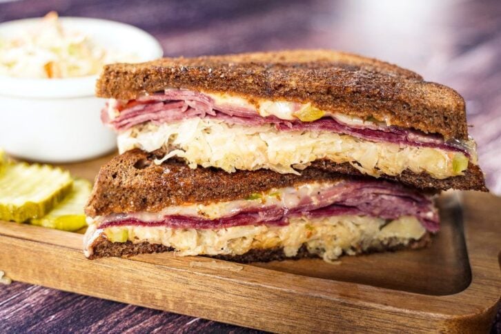 Reuben Sandwich at Lazlo's Brewery & Grill in Nebraska