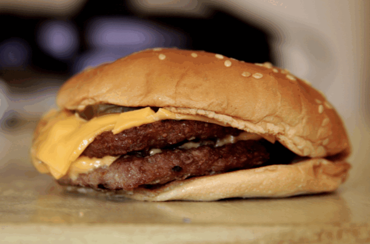Sad burger