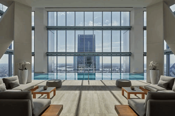Four Seasons Hotel at Comcast Center Pool