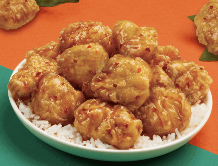 Panda Express Plant-Based Orange Chicken