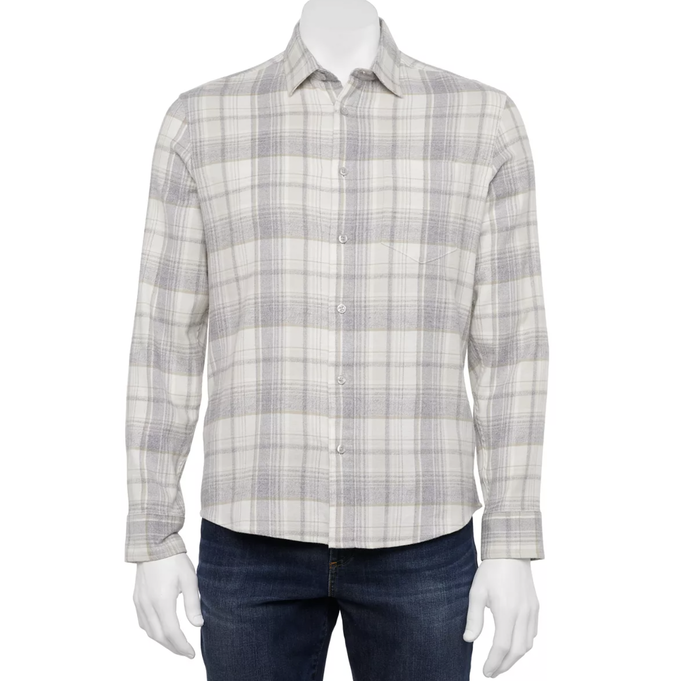 Apt. 9 Seriously Soft Untucked Stretch Flannel ShirtX