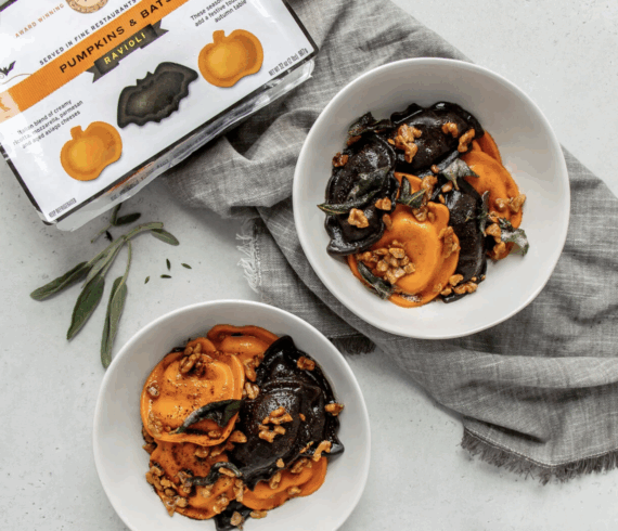 PUMPKINS & BATS RAVIOLI