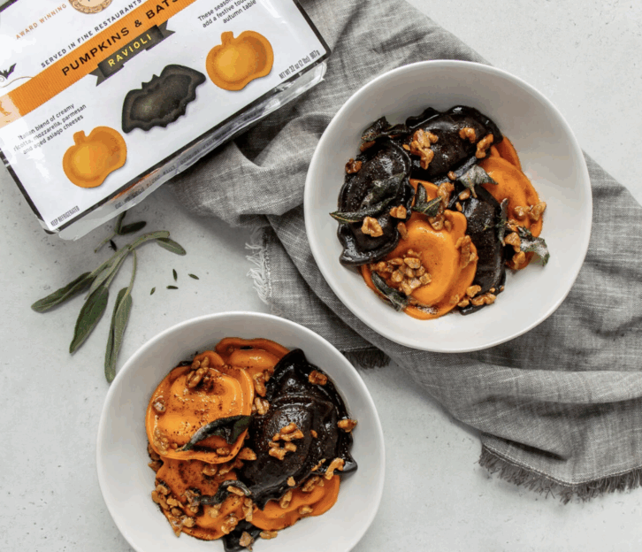 PUMPKINS & BATS RAVIOLI