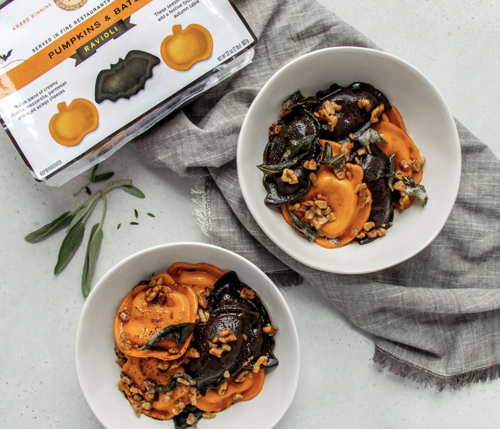 Costco’s Pumpkins and Bats Ravioli Are Back for Halloween