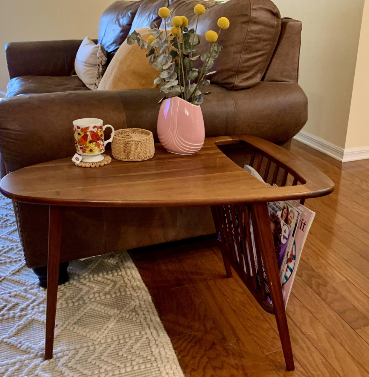 Side Table Magazine Holders