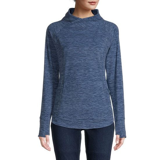 St. John’s Bay Polar Fleece Funnel Neck Sweatshirt