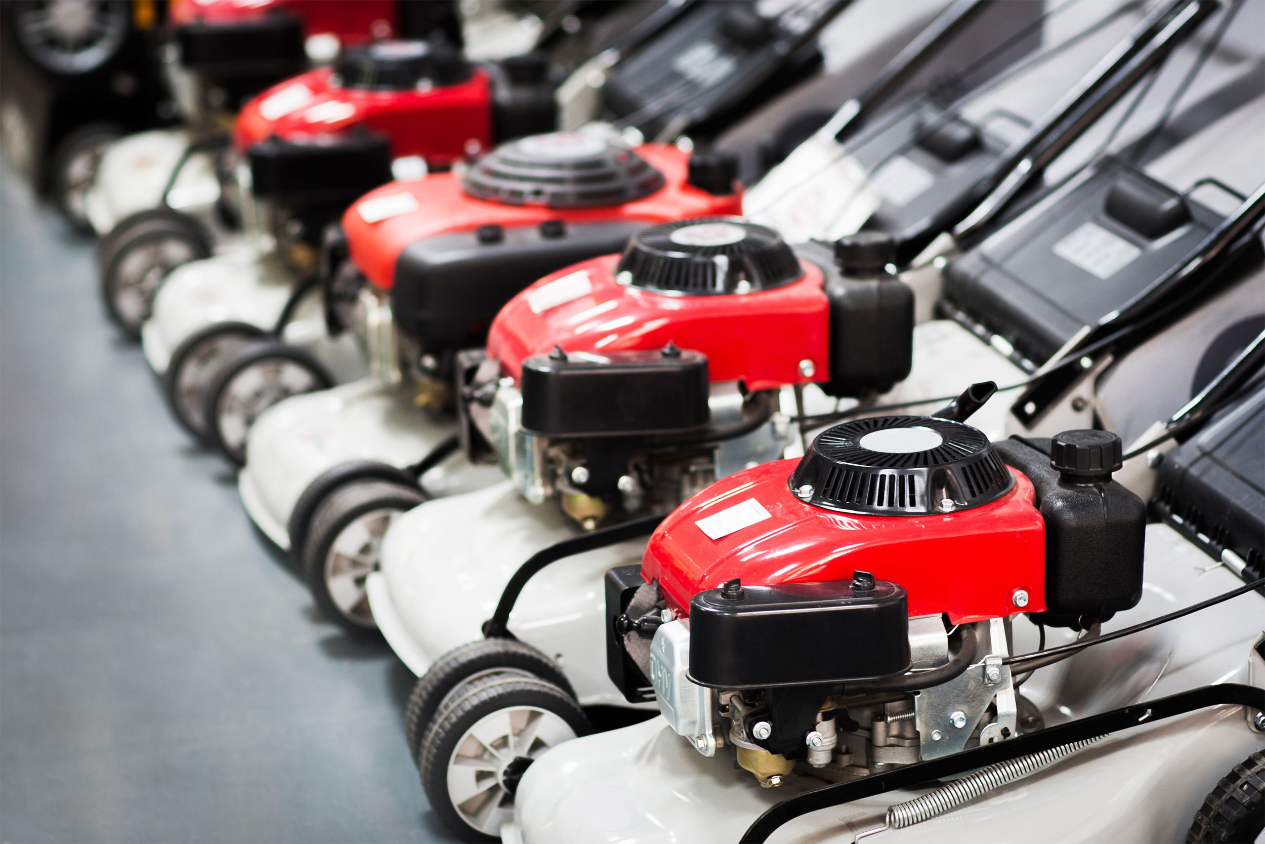 Lawn mower store