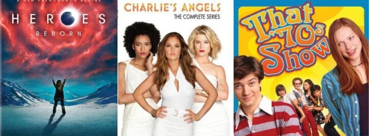 Heroes, Charlies Angel, That '70s Show posters