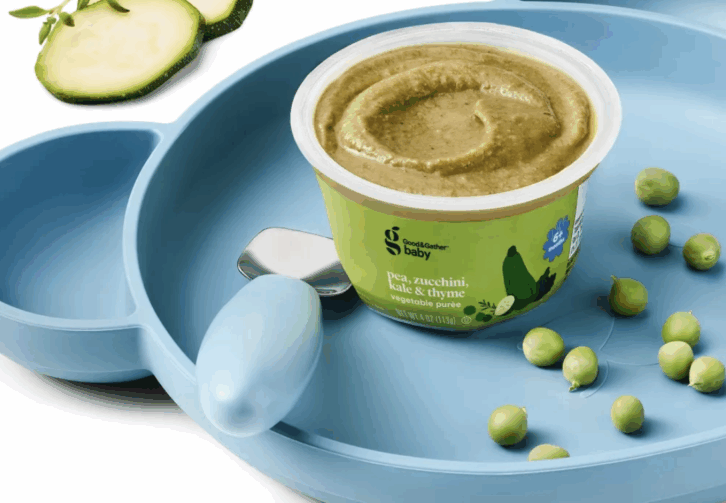 Good & Gather Pea Zucchini Kale & Thyme Baby Food
