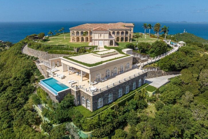 The Terraces, Mustique, Saint Vincent and the Grenadines $200 million is for sale