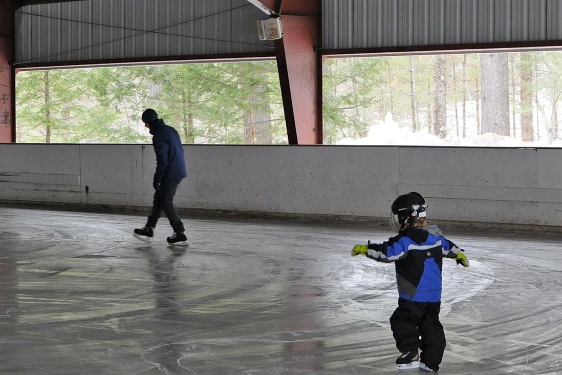 Tohko Dome Ice Skating