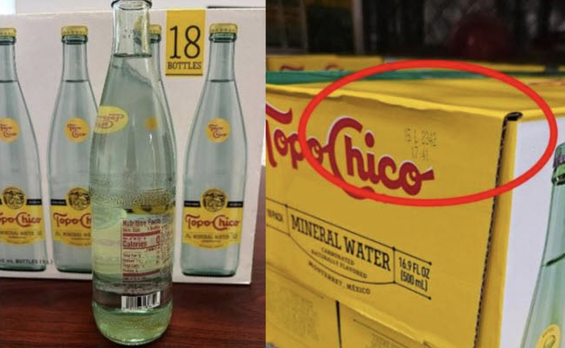 Topo Chico Recall