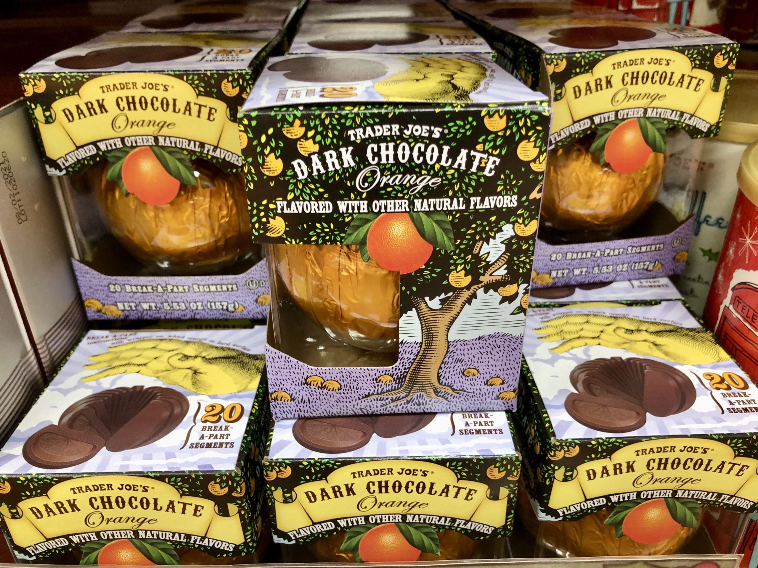 Trader Joe's Dark Chocolate Orange