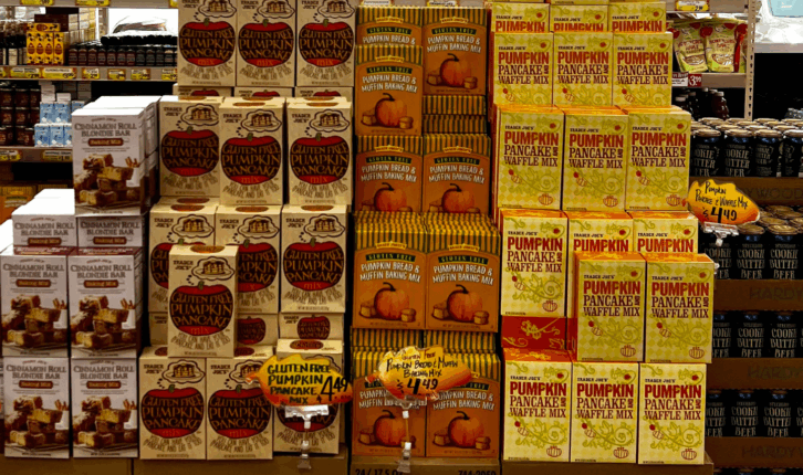 Trader Joe's Pumpkin Spice Products