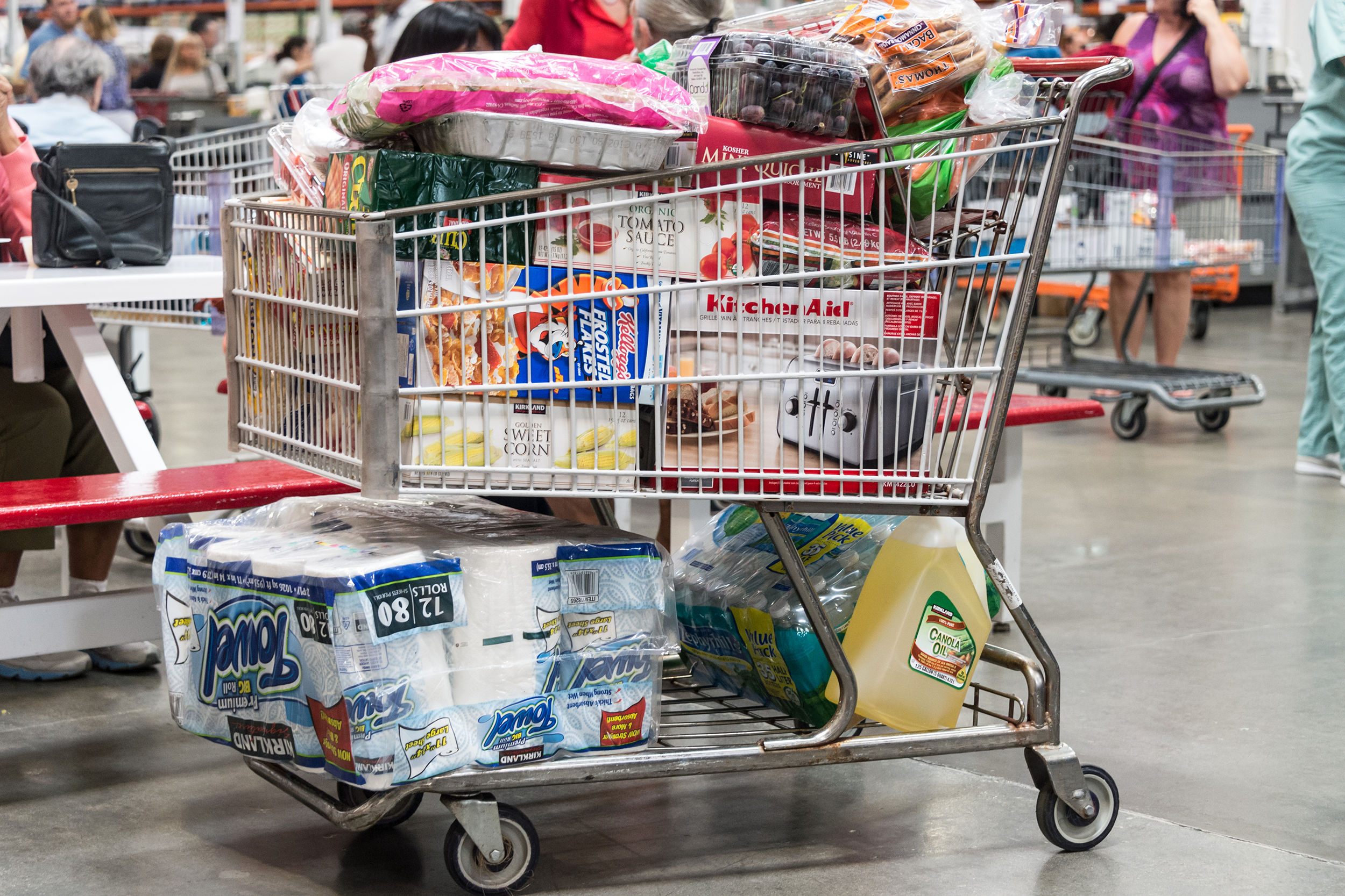 Full shopping cart