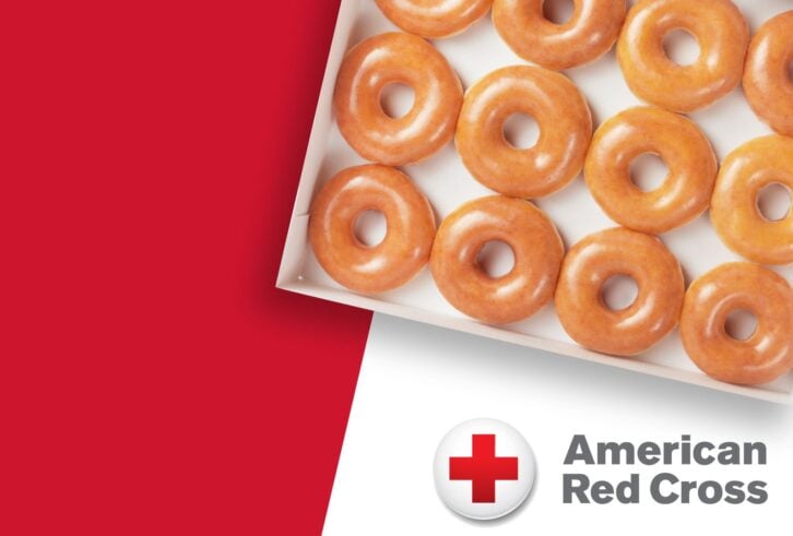 Krispy Kreme + Red Cross
