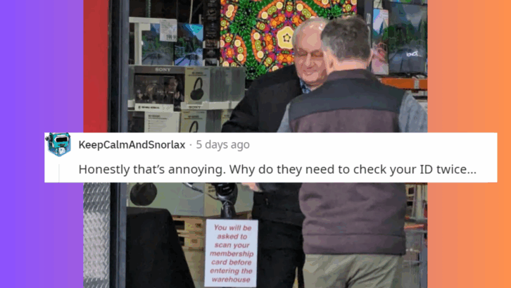 Reddit thread about costco's new membership scanner at entry