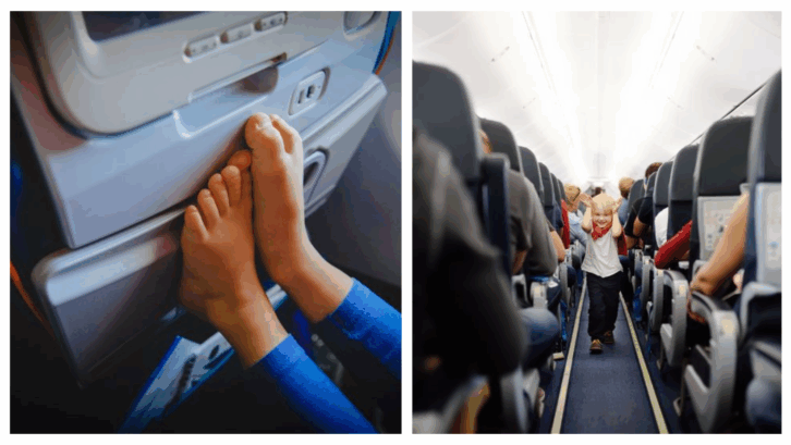 things not to let kids do on a plane cover photo