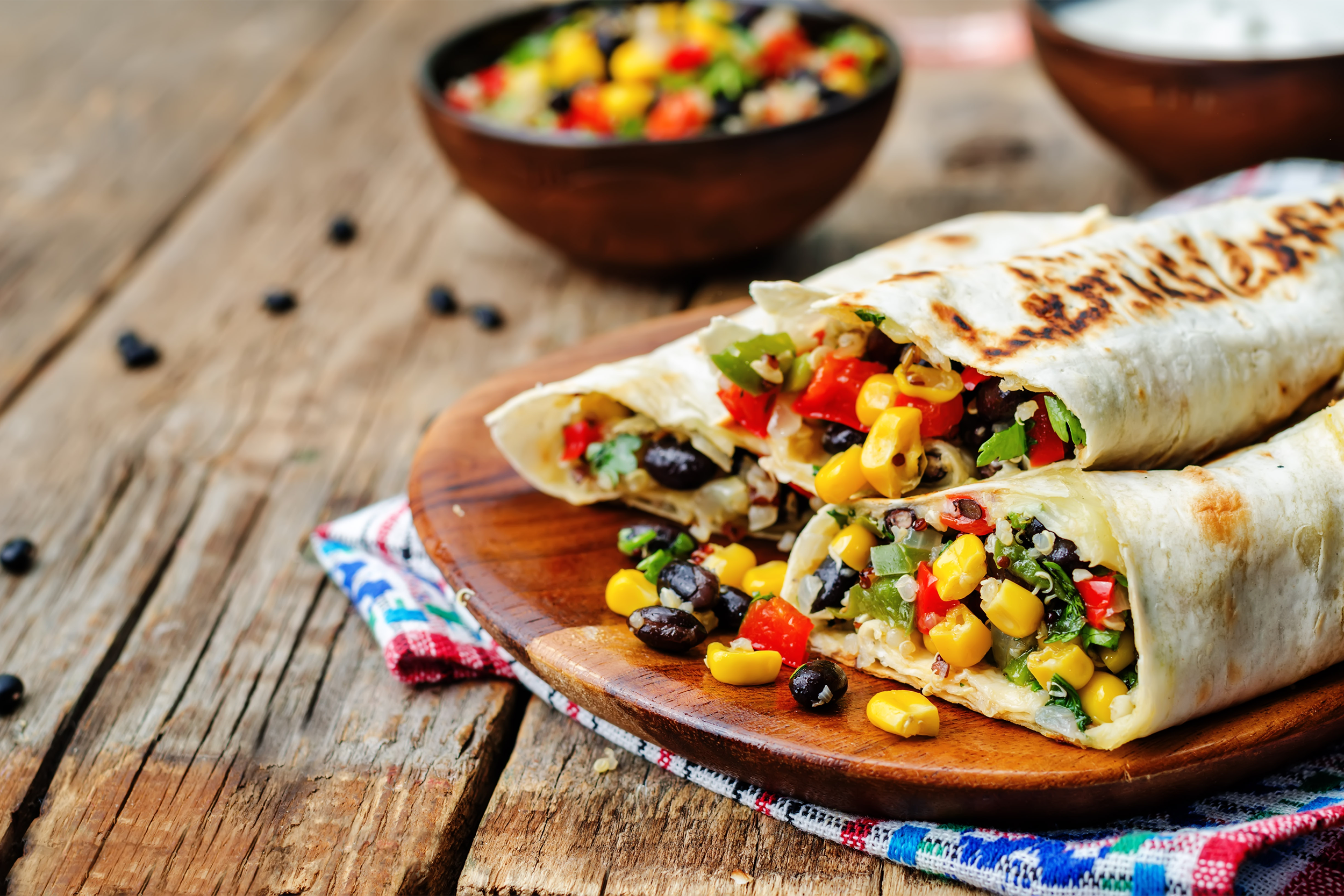 Veggie Burritos
