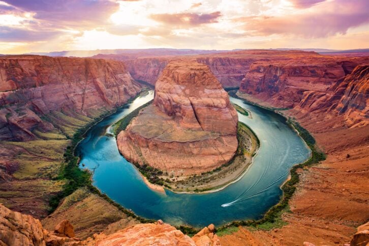Horseshoe Bend in the Grand Canyon