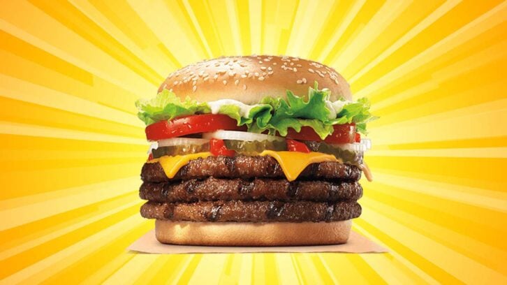 Photo of a Triple Arch Deluxe from McDonald's
