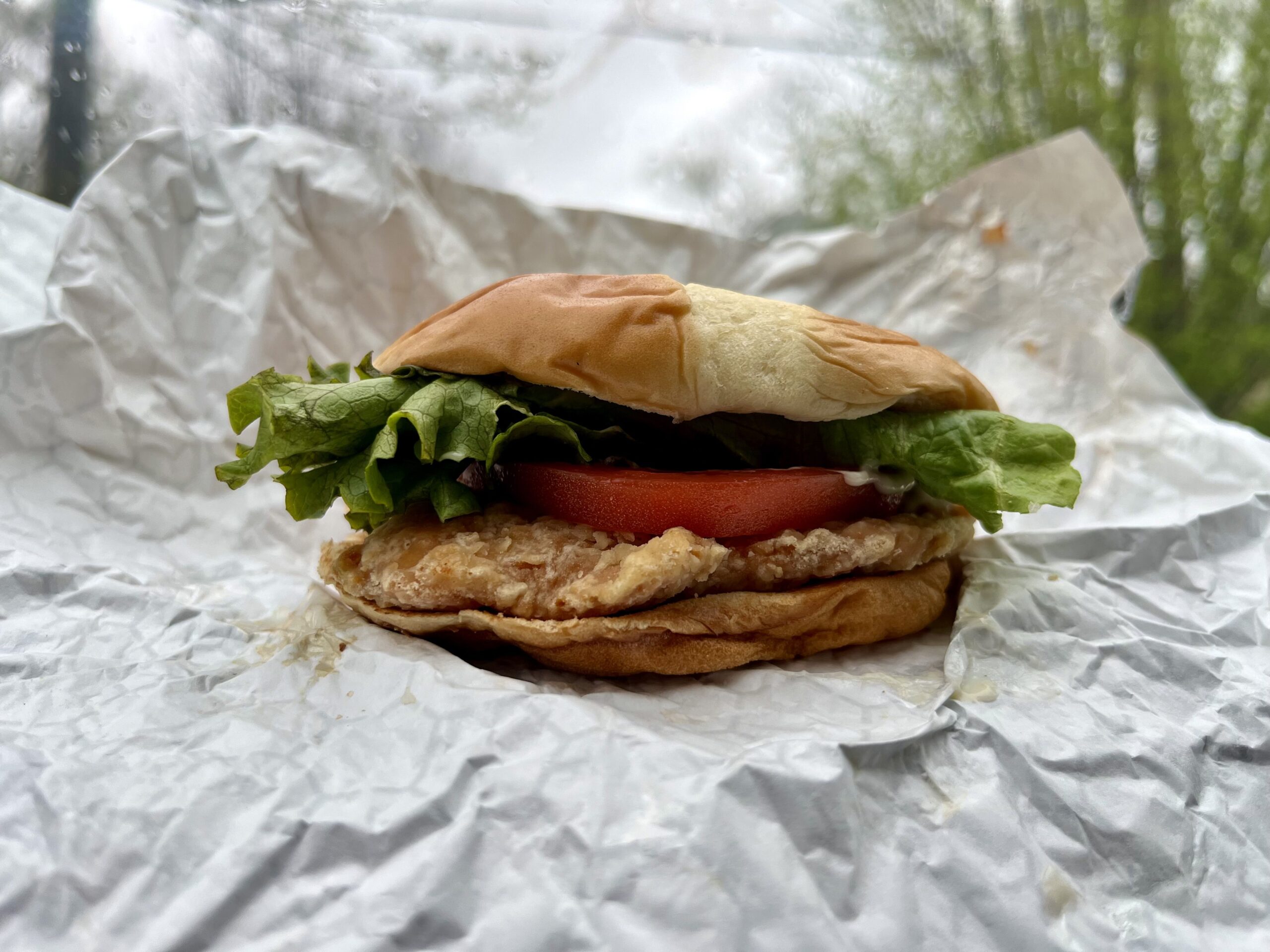 fried chickens sandwich from bojangles