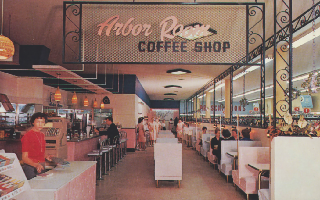 This coffee shop from the 1950s