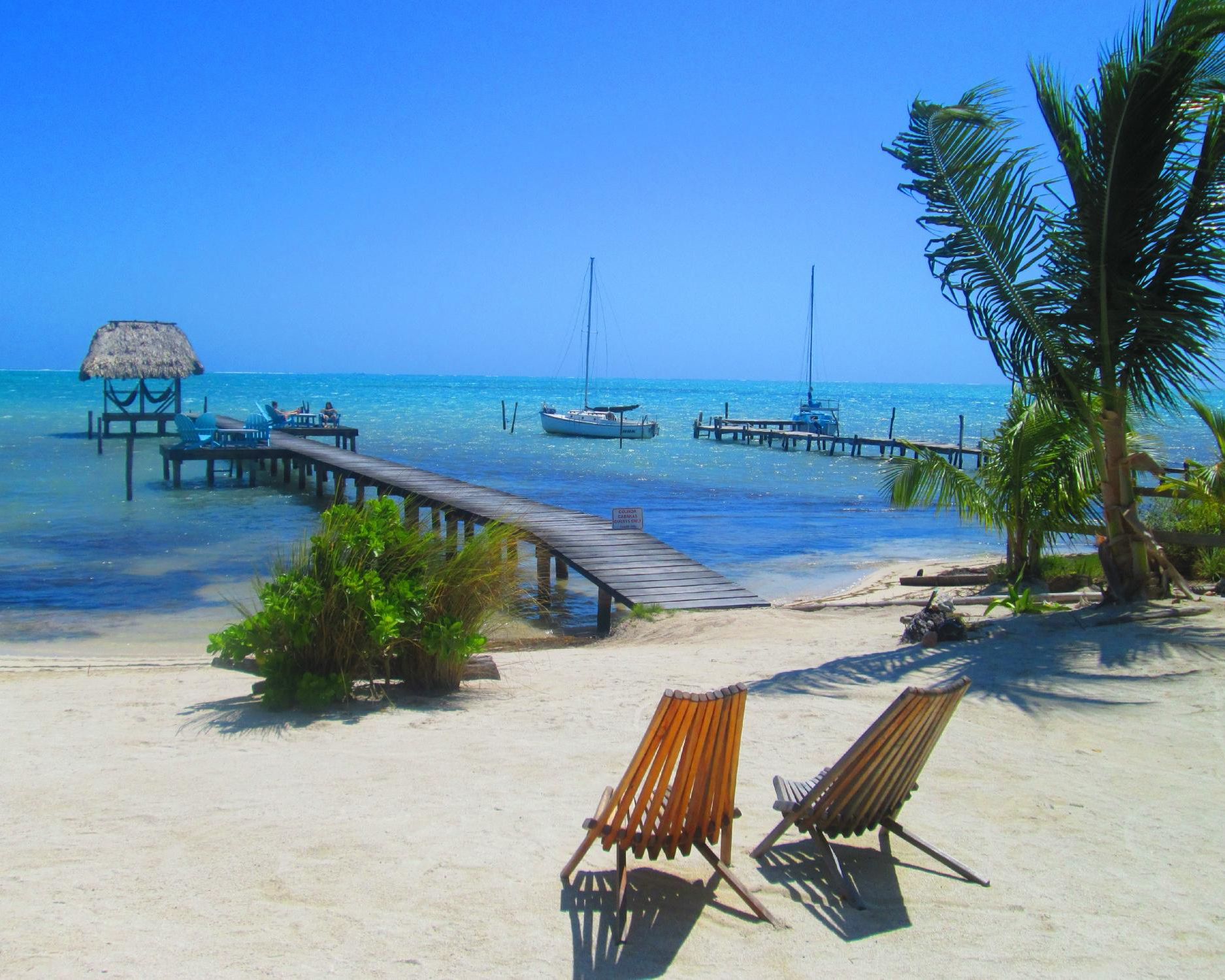 Colinda Cabanas in Caye Caulker, Belize