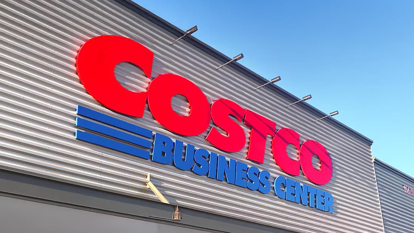 Outside sign of a Costco Business Center