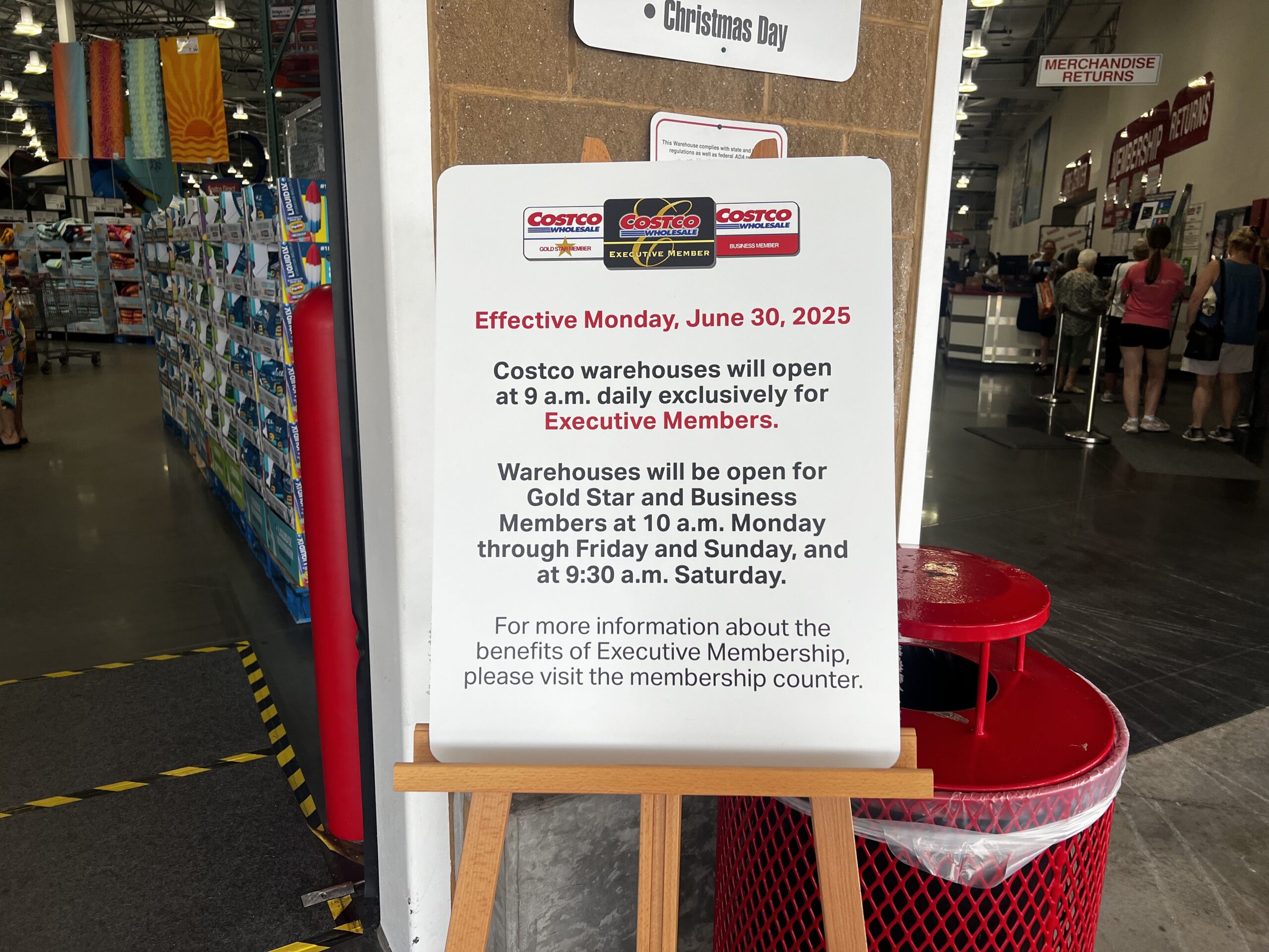 Costco New Hours