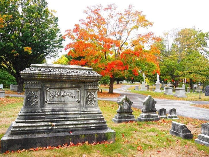 Swan Point Cemetery, Providence, Rhode Island