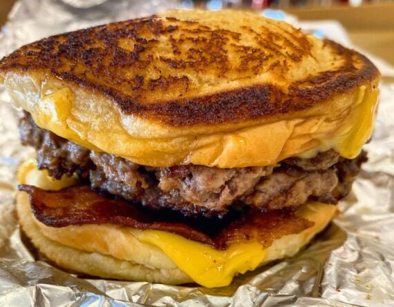 Five Guys Patty Melt
