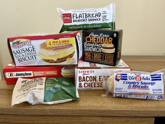 frozen breakfast sandwiches
