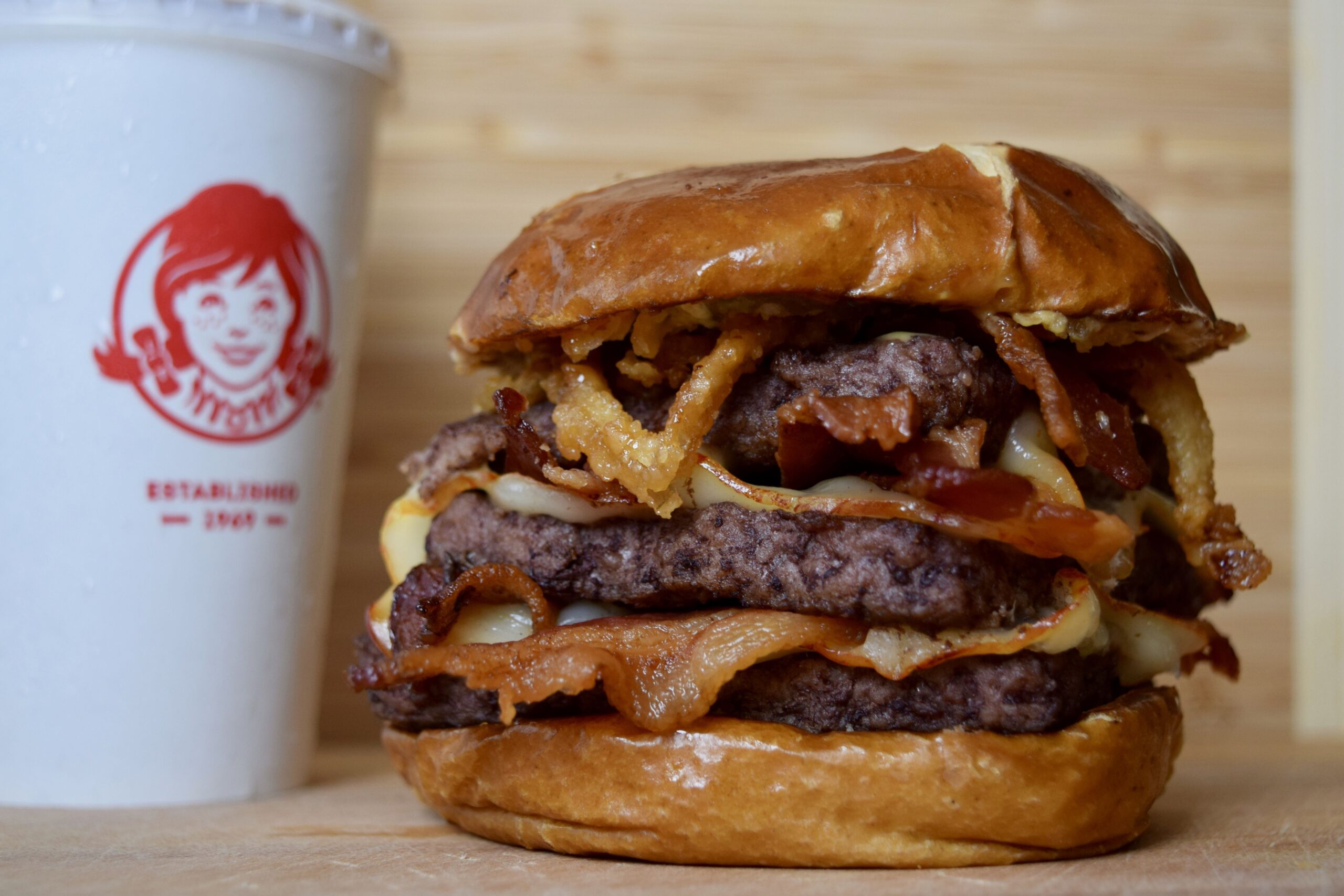 Wendy's: Pretzel Bacon Pub Triple