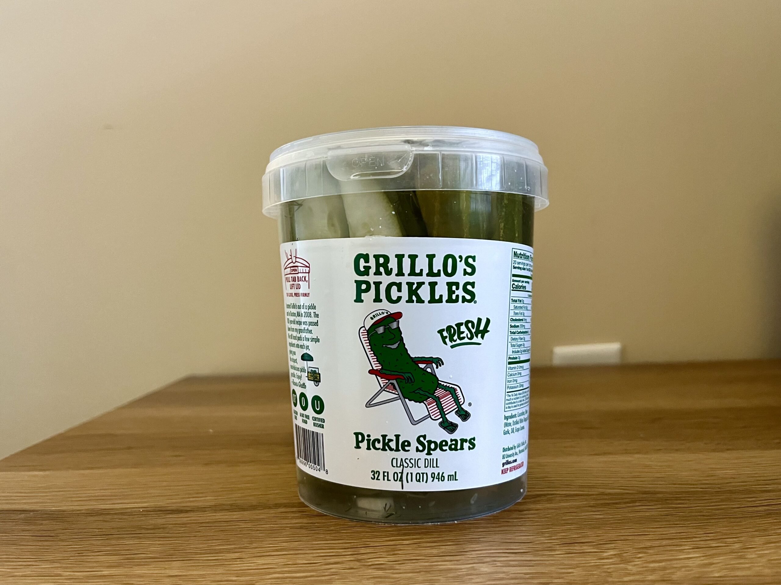 Grillo's Pickles