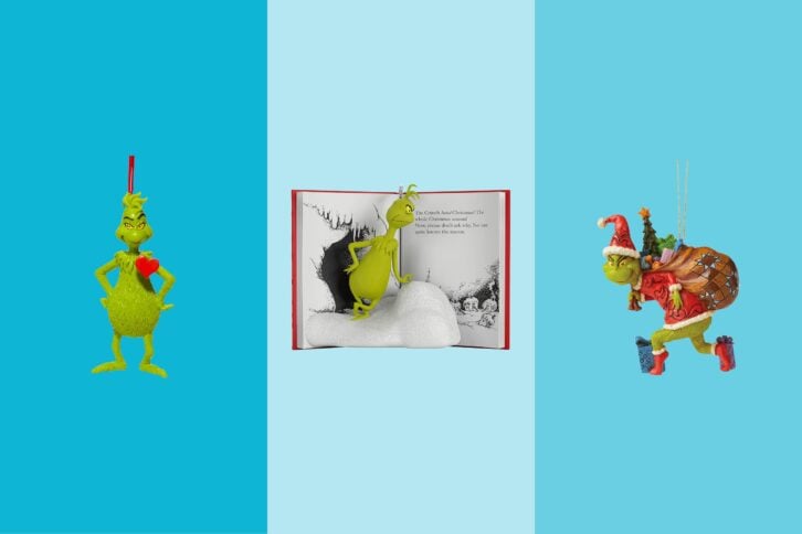 2021 Grinch Ornaments
