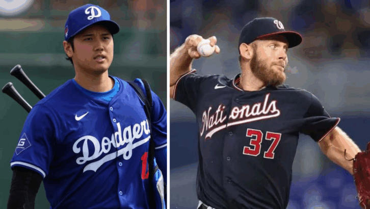 The Top 10 Highest-Paid Players in the MLB, like Shohei Ohtani and Stephen Strasburg