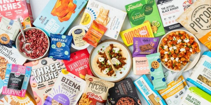 a snack spread from hungryroot