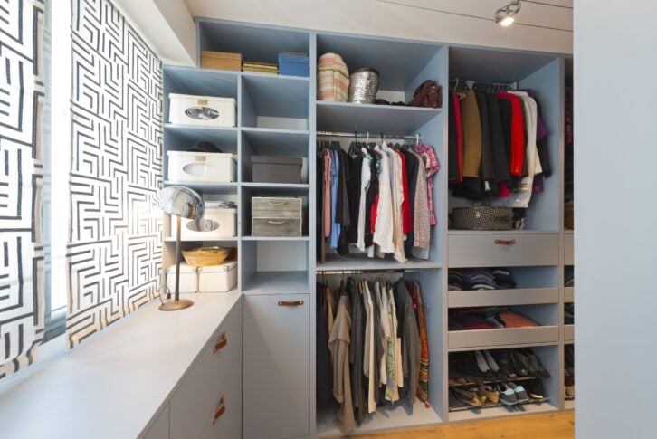 organized closet
