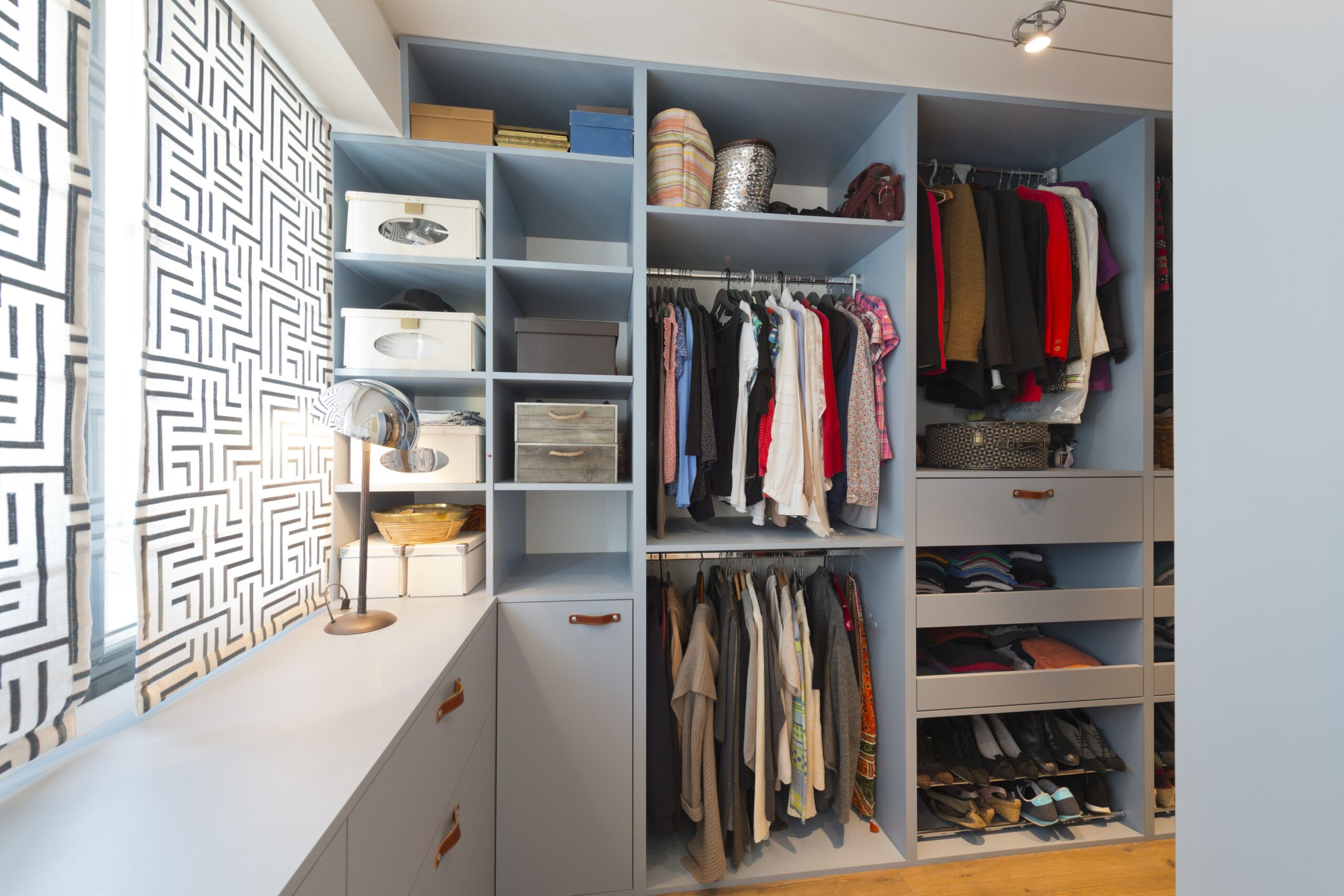 organized closet